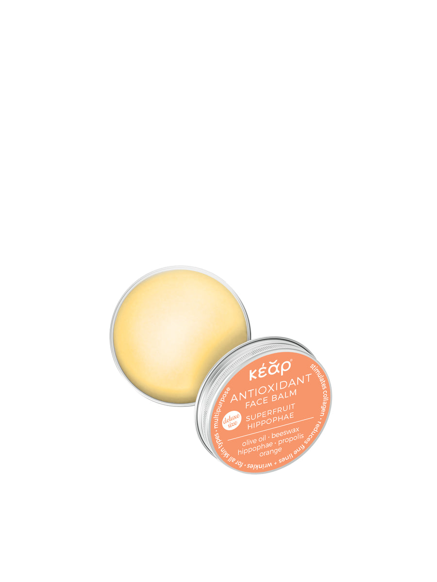 Releve Fashion Kear Antioxidant Face Balm, Delux Clean Beauty Animal-Friendly, Cruelty-Free Skincare Made in Greece Sustainable Ethical Brand Purchase with Purpose Shop for Good