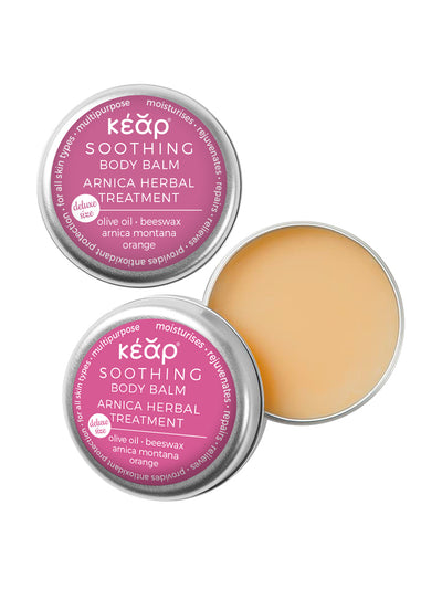 Releve Fashion Kear Soothing Body Balm, Deluxe Clean Beauty Animal-Friendly, Cruelty-Free Skincare Made in Greece Sustainable Ethical Brand Purchase with Purpose Shop for Good