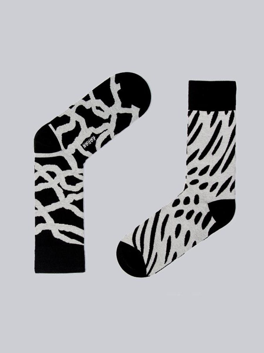 Releve Fashion Look Mate Shop Buy Now Sustainable Fashion Ethical Fashion Positive Fashion Brand Clothing Accessories Socks 241 by Karan Singh