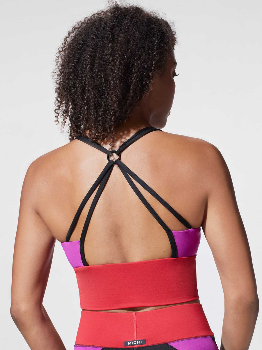 Releve Fashion Michi Black White Alba Crop Top Ethical Designer Brand Sustainable Fashion Athleisure Activewear Athleticwear Positive Luxury Brands to Trust Purchase with Purpose Shop for Good