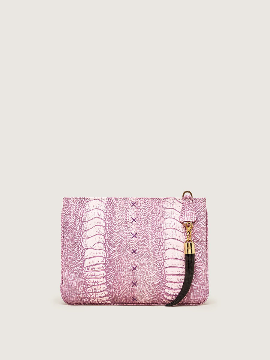 Releve Fashion Okapi Shop Buy Now Sustainable Fashion Ethical Fashion Positive Fashion Positive Luxury Brand Accessories Bag Charms Springbok Horn Clip Black Gold Hardware