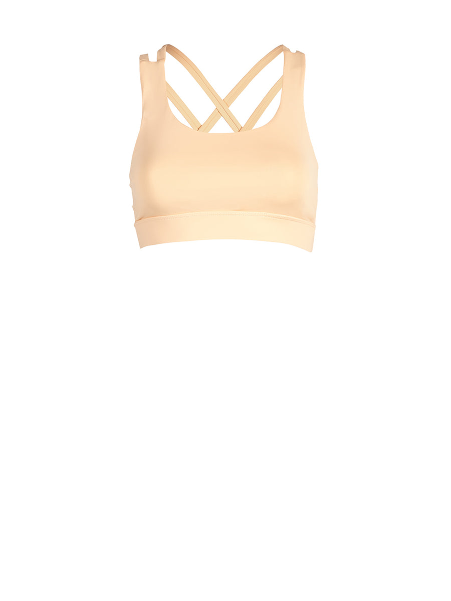 Releve Fashion Pama London Orange Chakra Bra Ethical Designers Sustainable Fashion Brand Activewear Athleticwear Athleisure Yoga Positive Fashion Purchase with Purpose Shop for Good