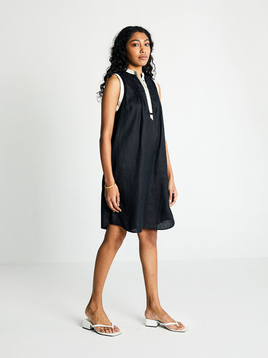 Releve Fashion Reistor Midnight Moves Dress Black Ethical Designer Brand Sustainable Fashion Conscious Clothing Purchase with Purpose Shop for Good