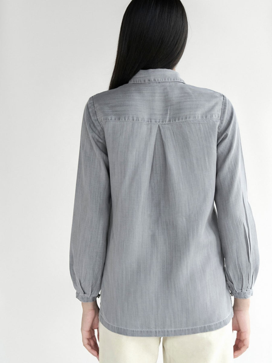 Releve Fashion Reistor Grey Shades of Everyday Top Ethical Designer Brand Sustainable Fashion Conscious Clothing Purchase with Purpose Shop for Good