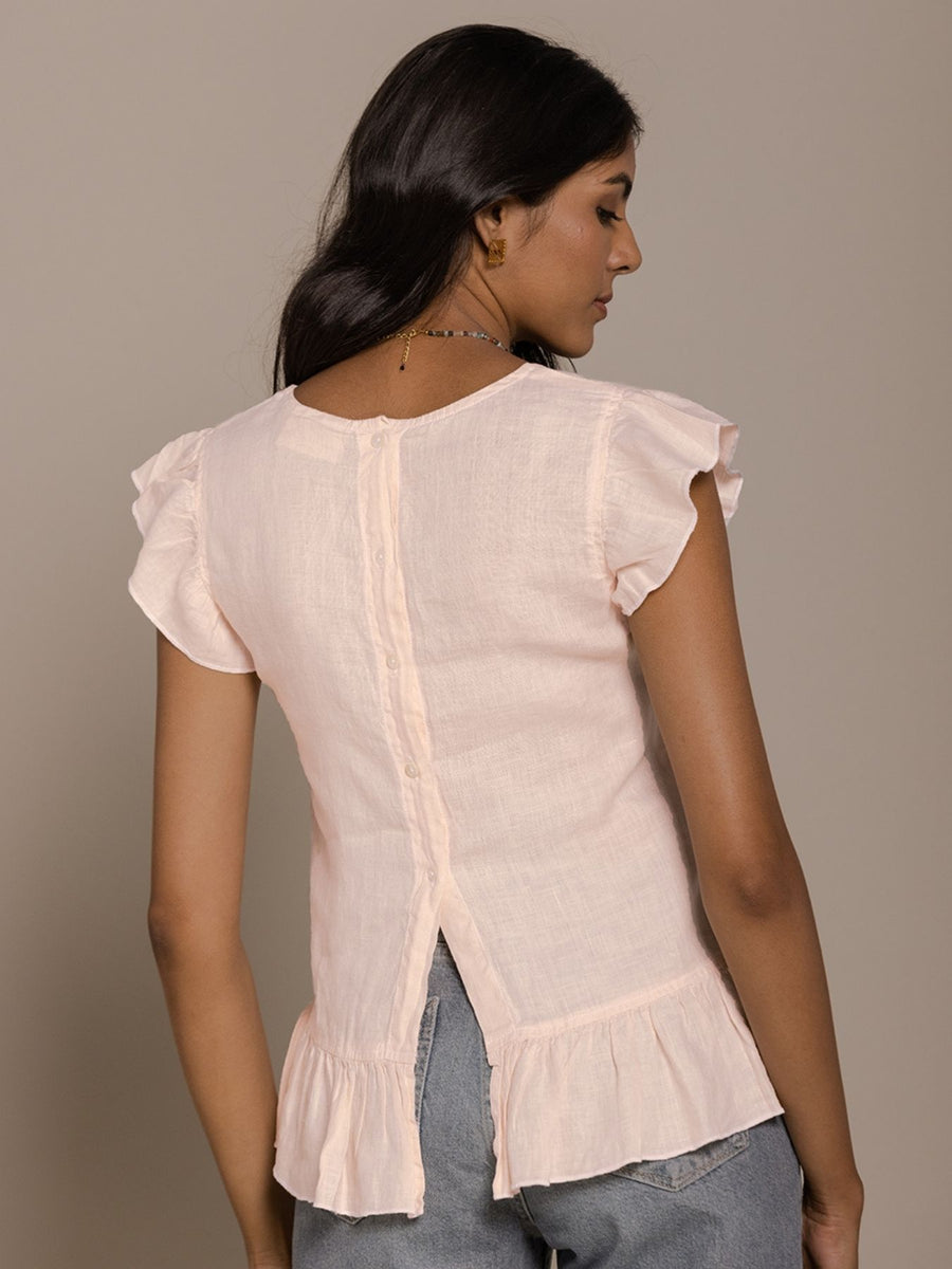 Releve Fashion Reistor Pink Sipping on Summer Top Ethical Designer Brand Sustainable Fashion Conscious Clothing Purchase with Purpose Shop for Good