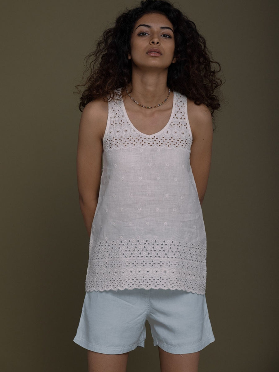 Releve Fashion Reistor Blue Sunkissed Saltwater Shorts Ethical Designer Brand Sustainable Fashion Conscious Clothing Purchase with Purpose Shop for Good