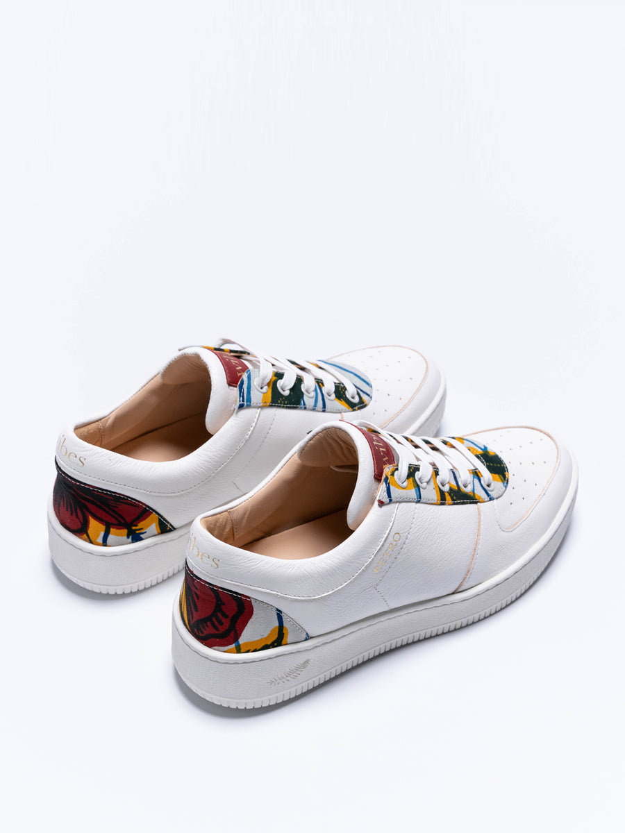 Releve Fashion Wibes Retro Floral Tonal Shoes Trainers Sneakers Ethical Designers Sustainable Fashion Brands Purchase with Purpose Shop for Good 