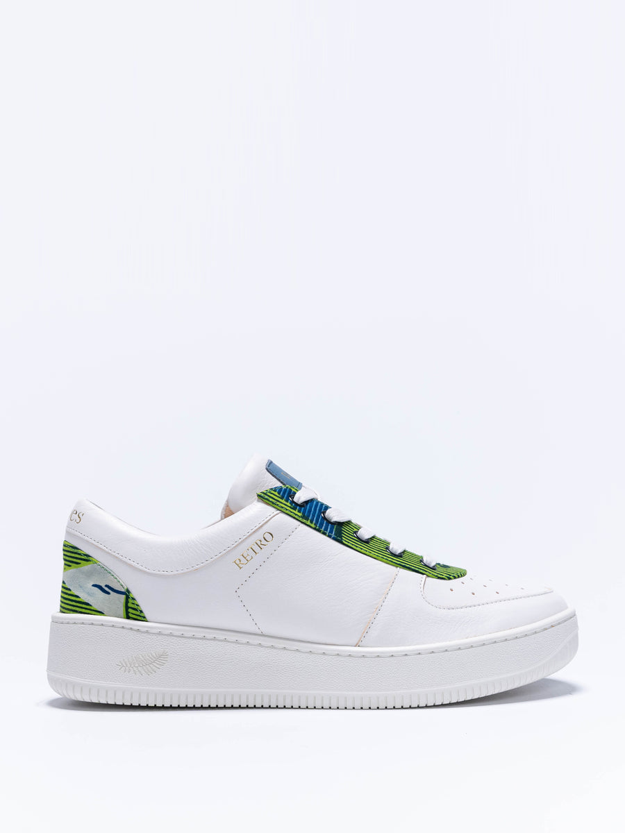 Releve Fashion Wibes Retro Green Shoes Trainers Sneakers Ethical Designers Sustainable Fashion Brands Purchase with Purpose Shop for Good