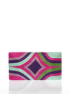 Releve Fashion Beatriz Pink Green Purple Diamond Cheska Clutch Bag Ethical Designers Sustainable Fashion Brands Artisanal Handmade Accessories Purchase with Purpose Shop for Good