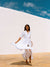 Amalfi Long Linen Dress, White