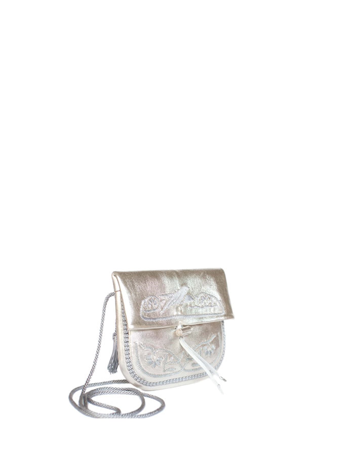 Releve Fashion Abury Shop for Good Buy Sustainable Fashion Ethical Fashion Brand Positive Fashion Positive Luxury Brands to Trust Butterfly Mark Certified B Corp Silver Leather Mini Berber Bag