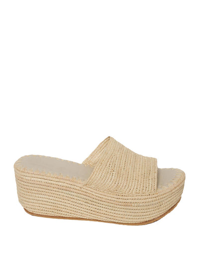 Releve Fashion Abury Raffia Summer Plateau Platform Sandals Natural Beige Sustainable Ethical Fashion Brand Certified B Corp Positive Luxury Brands to Trust Butterfly Mark Positive Fashion Purchase with Purpose Shop for Good