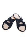 Releve Fashion Abury Raffia Summer Habeeba Slippers Black Sustainable Ethical Fashion Brand Certified B Corp Positive Luxury Brands to Trust Butterfly Mark Positive Fashion Purchase with Purpose Shop for Good