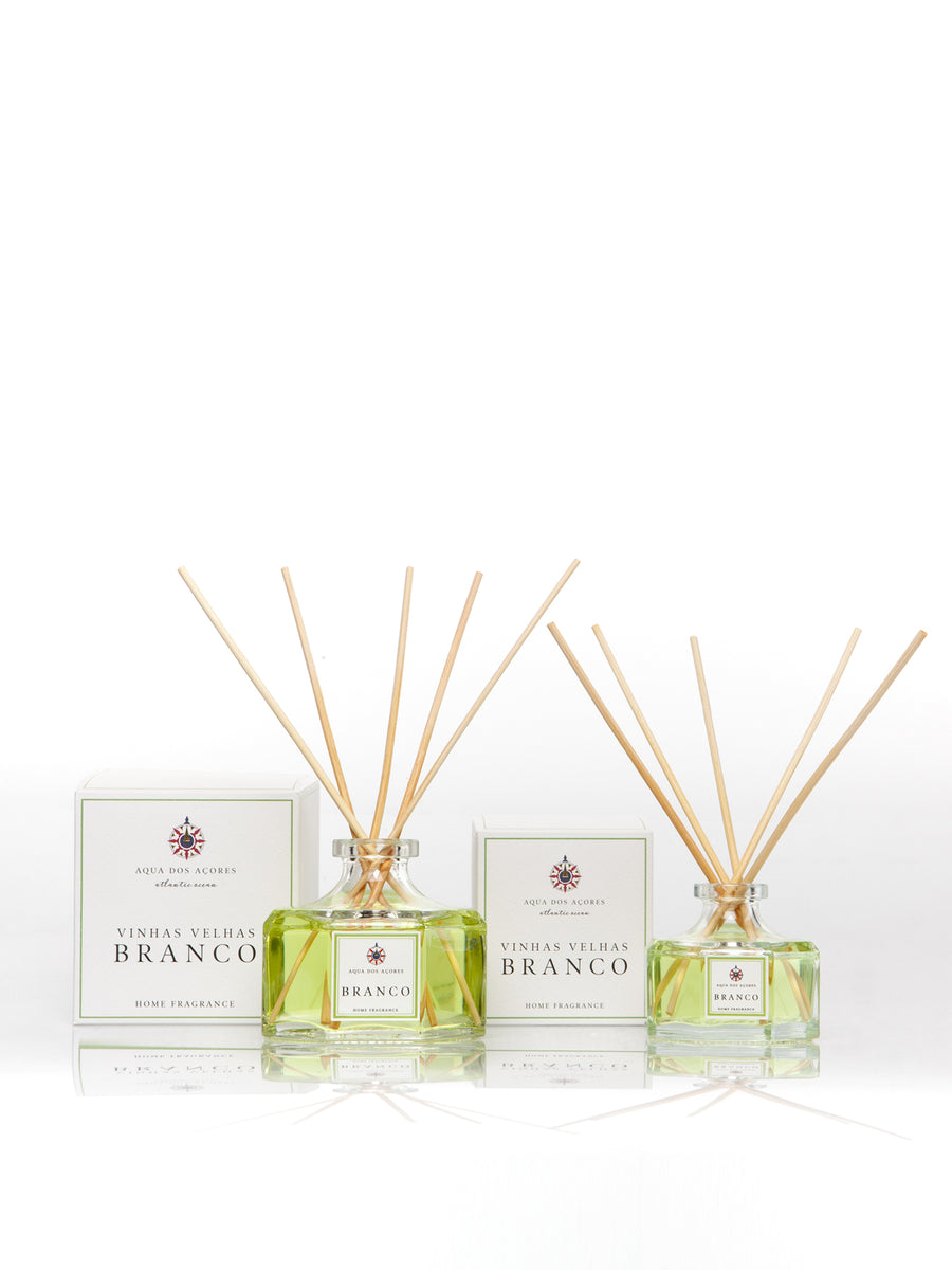 Releve Fashion Aqua dos Acores Branco Diffuser Home Scent Ethical Designer Fragrance Sustainable Socially Conscious Lifestyle Brand Purchase with Purpose Shop for Good Social Impact