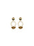 Angie Earrings, White