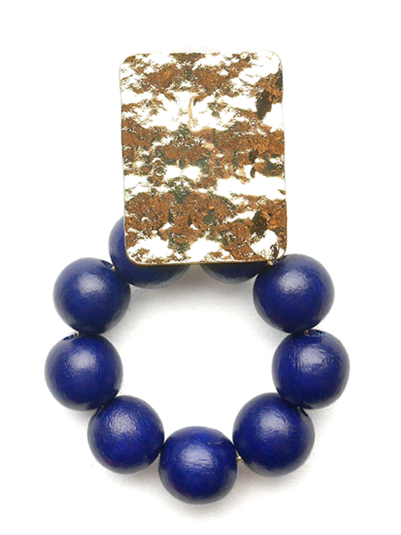 Releve Fashion Clare Hynes Blue Jaynie Earrings Ethical Designers Sustainable Fashion Brands Purchase with Purpose Shop for Good