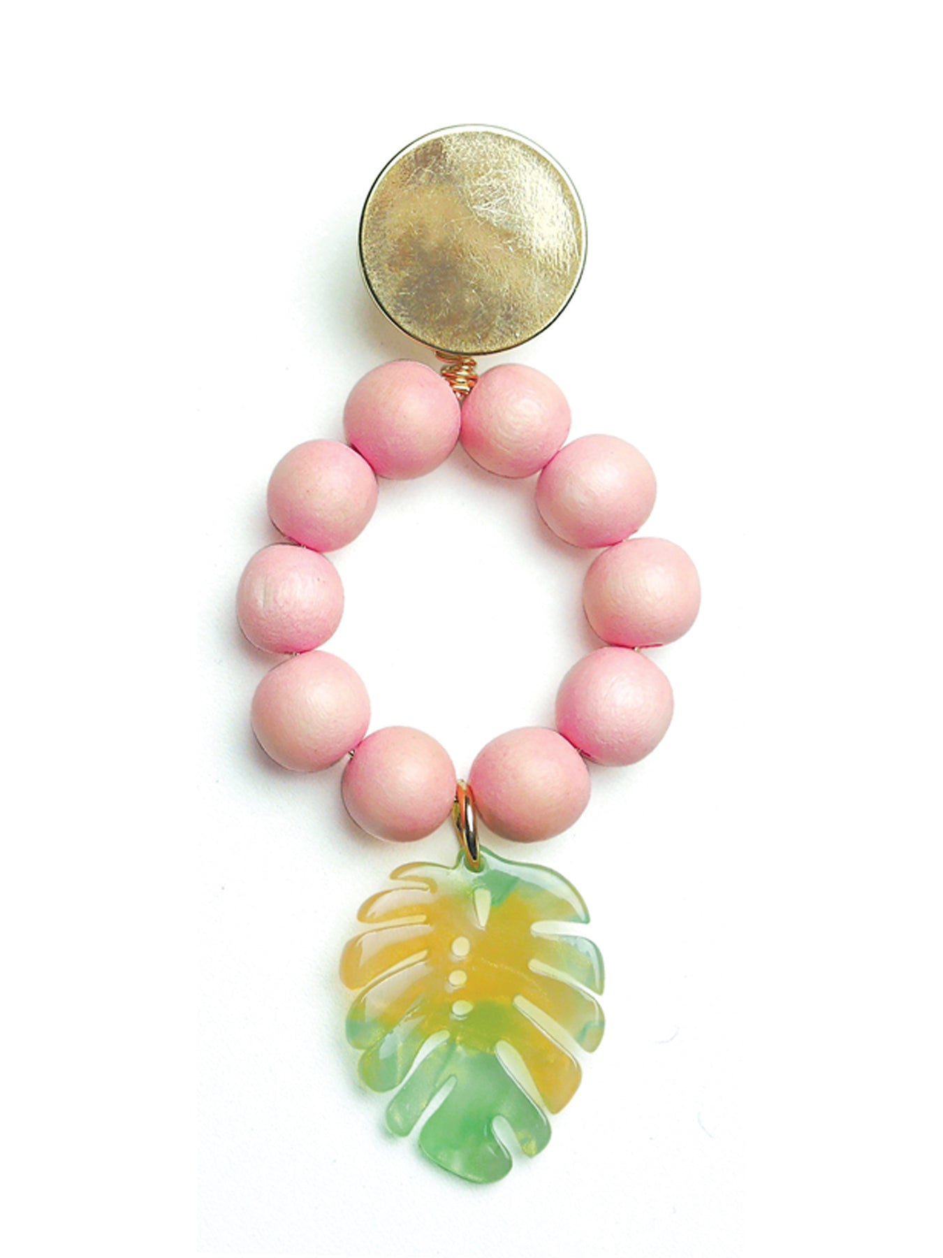 Releve Fashion Clare Hynes Pink Light Green Lola Earrings Ethical Designers Sustainable Fashion Brands Purchase with Purpose Shop for Good