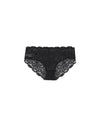 Releve Fashion Dear Denier Magnolia Recycled Lace Hipster, Black Ethical Luxury Brand Sustainable Clothing Conscious Fashion Purchase with Purpose Shop for Good