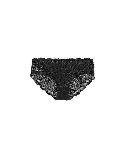 Releve Fashion Dear Denier Magnolia Recycled Lace Hipster, Black Ethical Luxury Brand Sustainable Clothing Conscious Fashion Purchase with Purpose Shop for Good