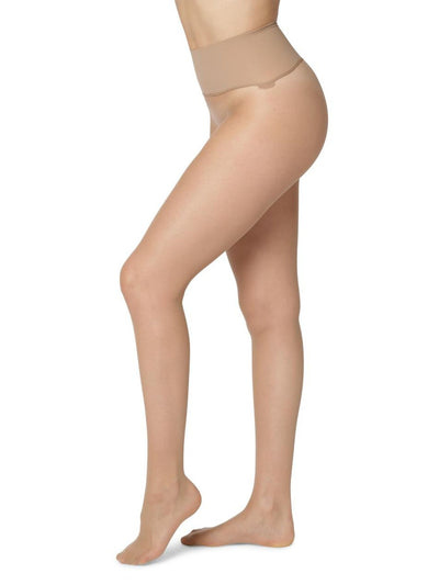 Releve Fashion Dear Denier Erika Seamless 15 Denier Tights in Medium Nude Ethical Luxury Brand Sustainable Clothing Conscious Fashion Purchase with Purpose Shop for Good