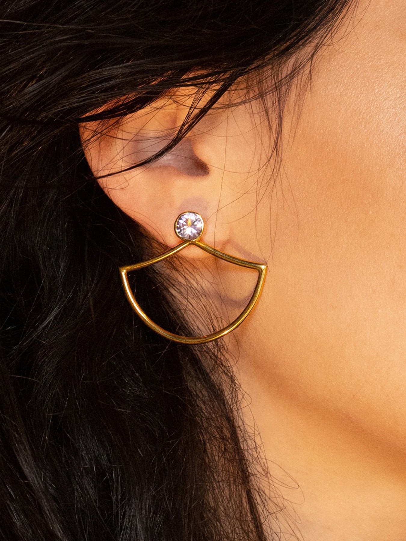 Ear Jacket Earrings | Rebekajewelry