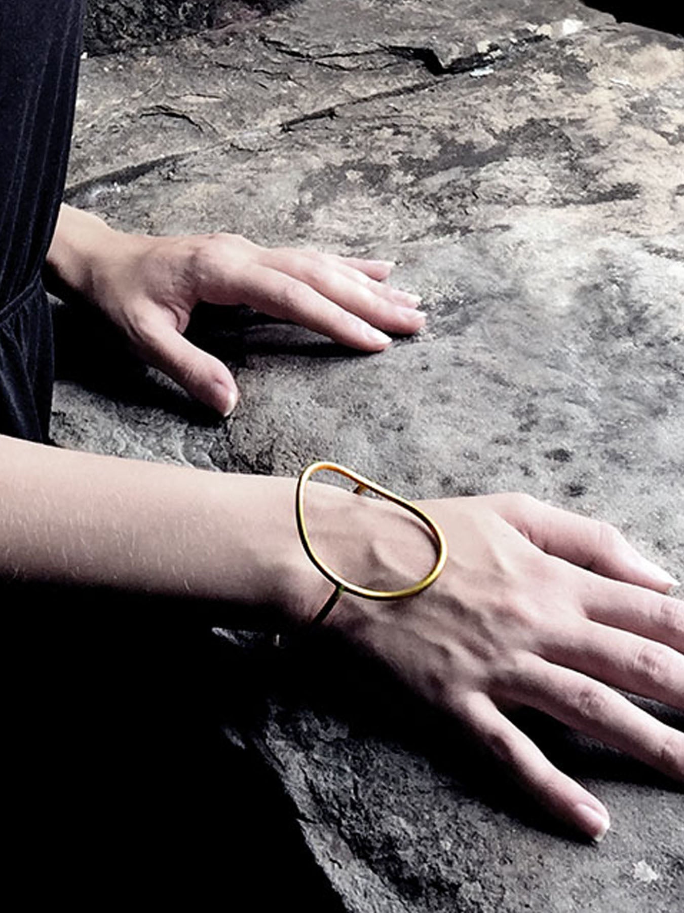 Relevé Fashion Emi & Eve Freedom Bracelet in Gold Made of Recycled Missile Shells Responsible Luxury Conflict-Free Jewellery Ethical and Sustainable Designer Brand Purchase with Purpose Shop for Good