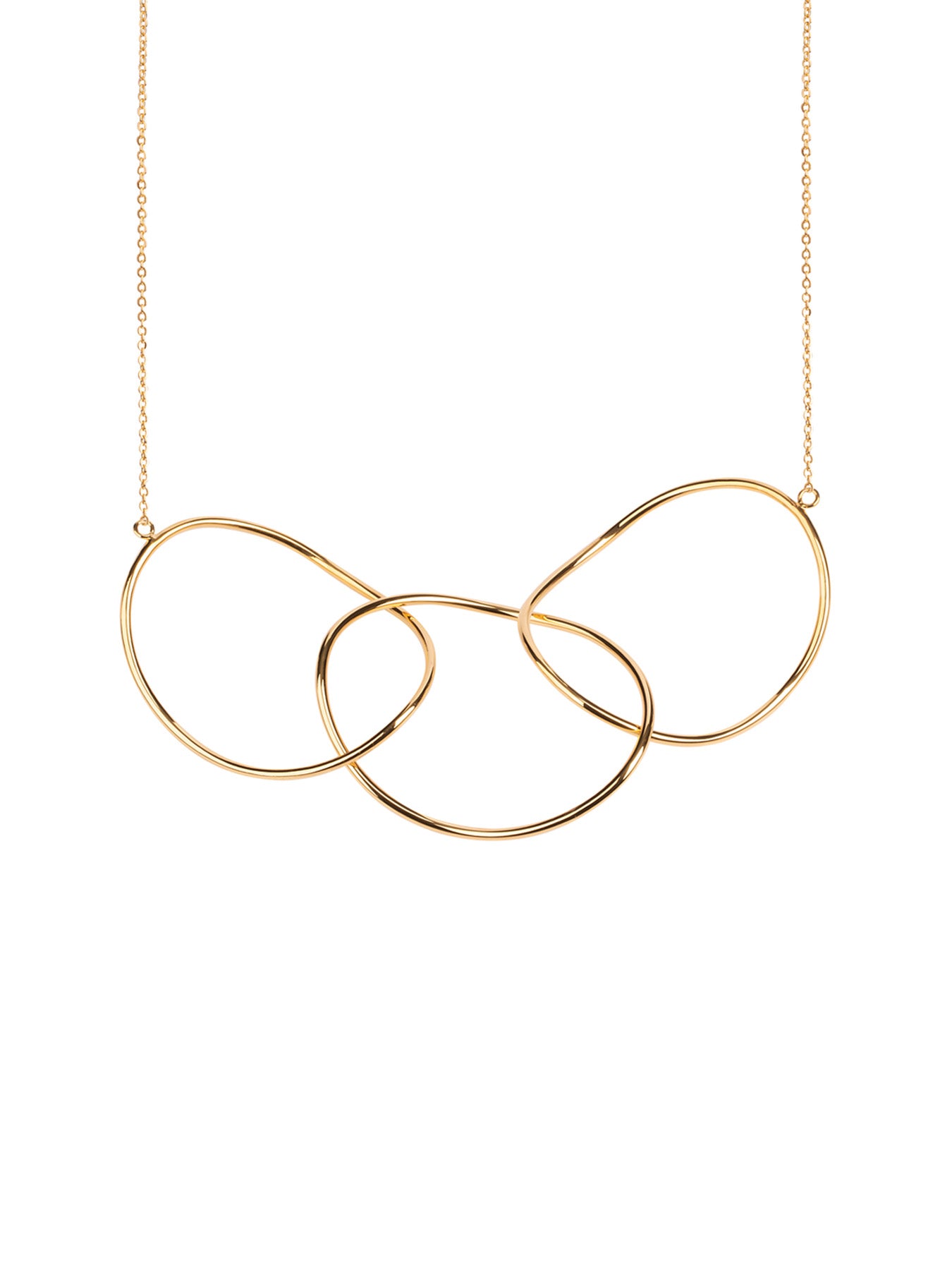 Relevé Fashion Emi & Eve Freedom Necklace in Gold Made of Recycled Missile Shells Responsible Luxury Conflict-Free Jewellery Ethical and Sustainable Designer Brand Purchase with Purpose Shop for Good