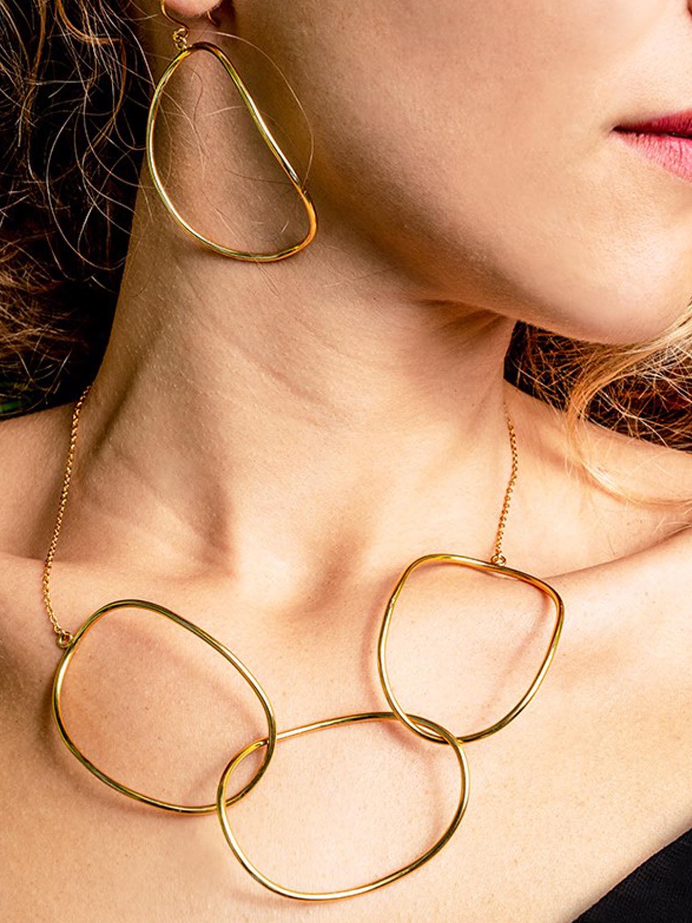 Freedom Necklace, Gold