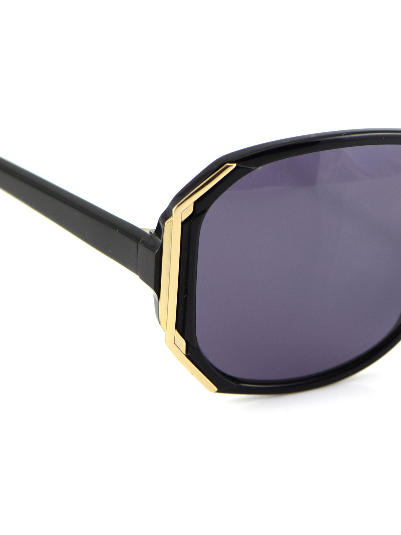 Releve Fashion Heidi London Black Hexagon Sunglasses Ethical Designers Sustainable Fashion Accessories Brand Eyewear Positive Fashion Purchase with Purpose Shop for Good