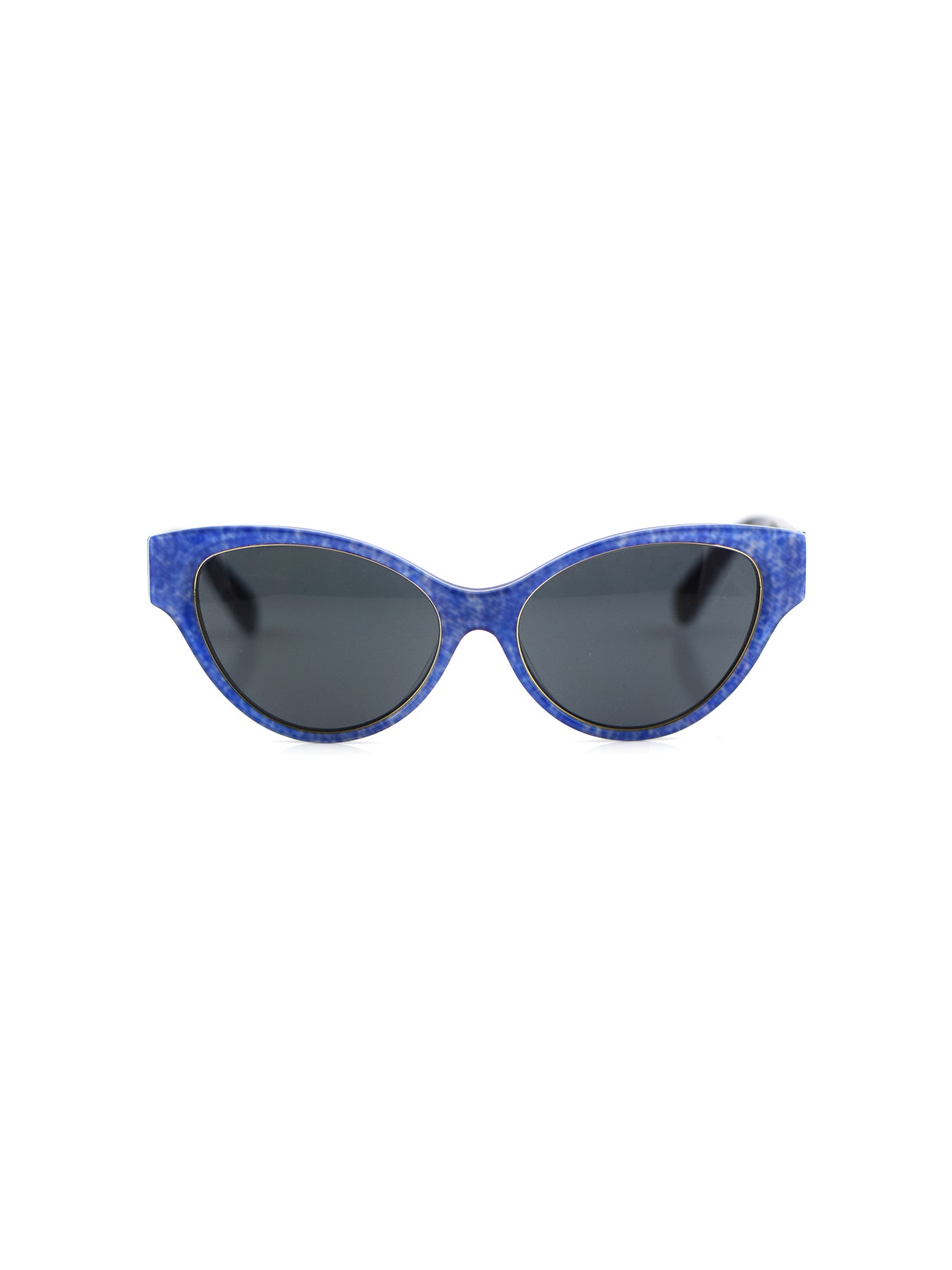 Releve Fashion Heidi London Blue Denim Cateye Sunglasses Ethical Designers Sustainable Fashion Accessories Brand Eyewear Positive Fashion Purchase with Purpose Shop for Good
