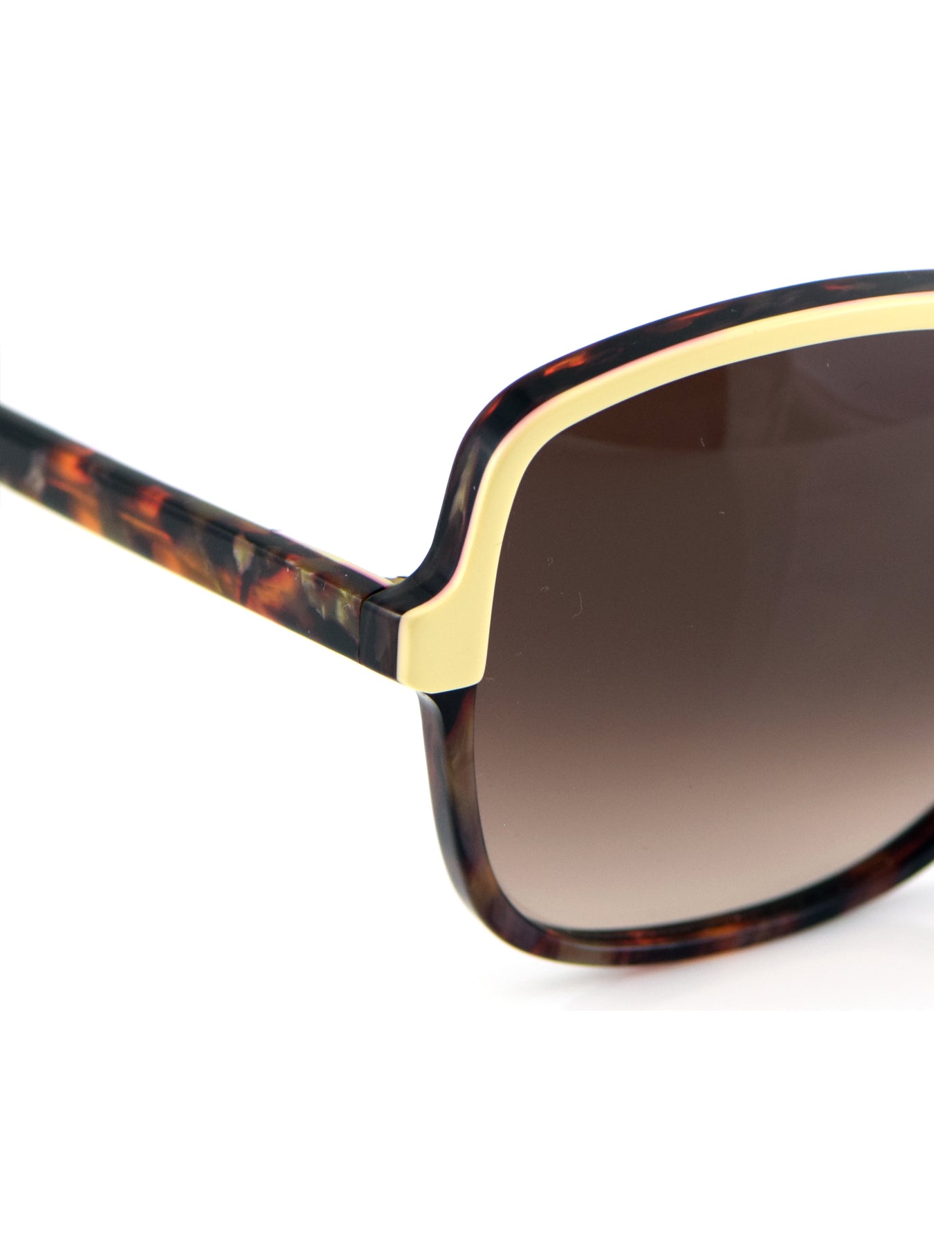 Releve Fashion Heidi London Ivory Tortoise Shell Square Sunglasses Ethical Designers Sustainable Fashion Accessories Brand Eyewear Positive Fashion Purchase with Purpose Shop for Good