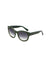 Forest Green Denim Square Sunglasses