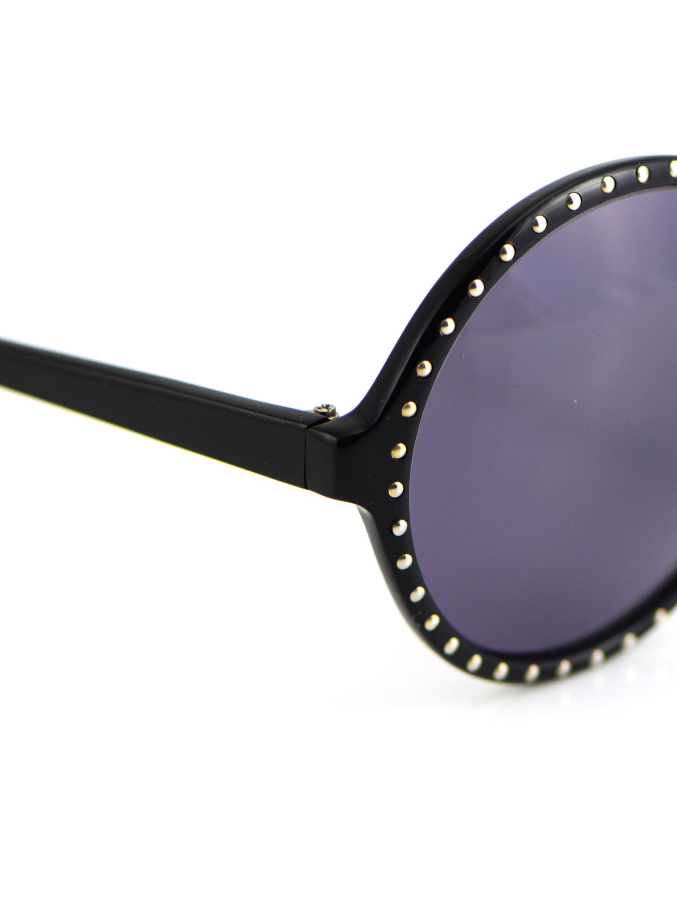 Releve Fashion Heidi London Gold Studded Circular Sunglasses Ethical Designers Sustainable Fashion Accessories Brand Eyewear Positive Fashion Purchase with Purpose Shop for Good