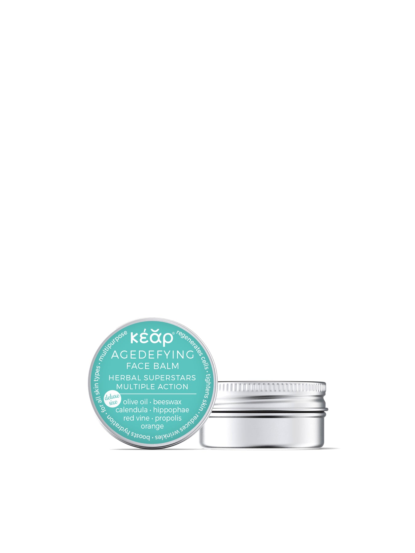 Releve Fashion Kear Agedefying Face Balm, Delux Clean Beauty Animal-Friendly, Cruelty-Free Skincare Made in Greece Sustainable Ethical Brand Purchase with Purpose Shop for Good