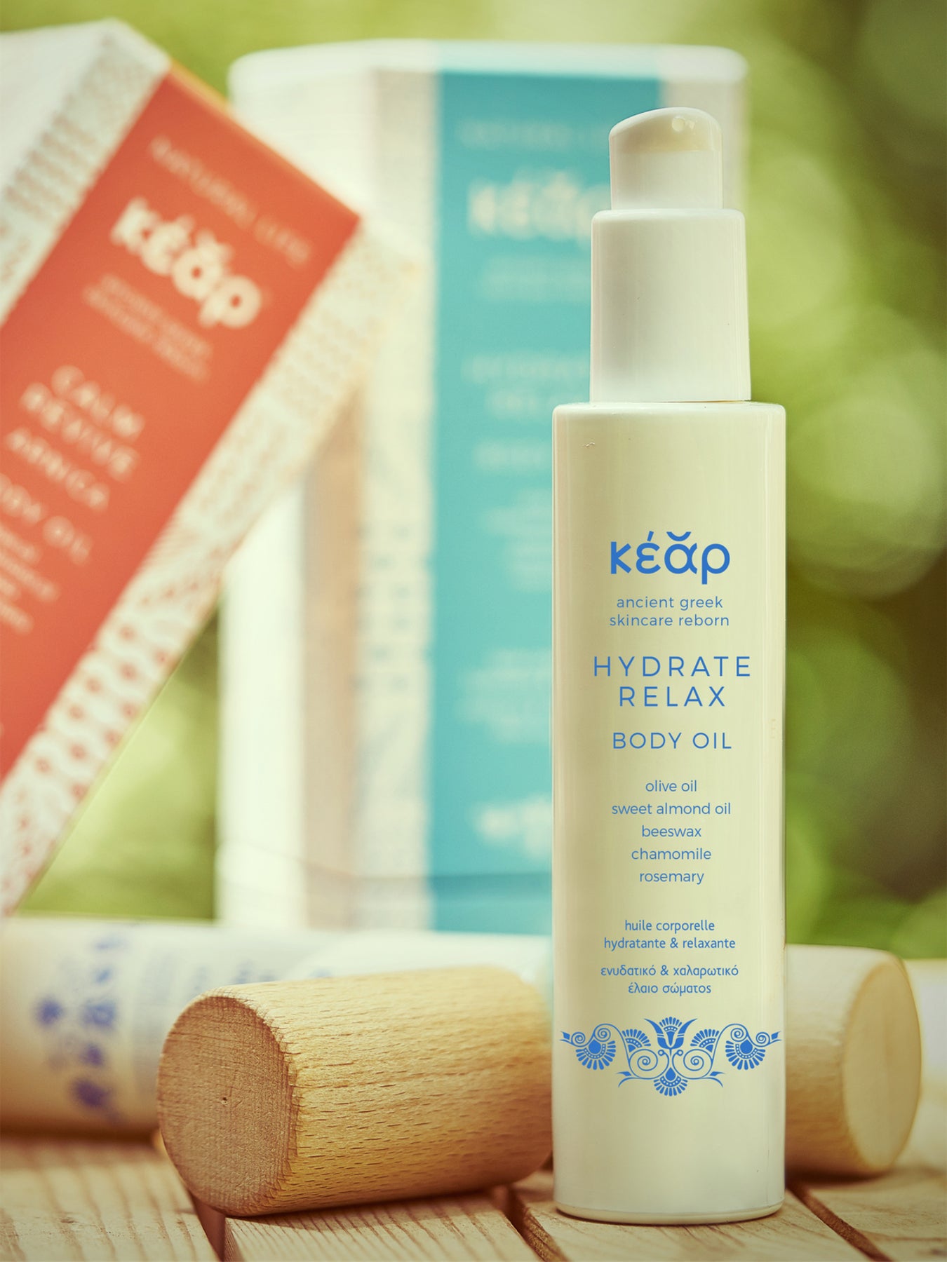 Releve Fashion Kear Hydrate Relax Body Oil Clean Beauty Animal-Friendly, Cruelty-Free Skincare Made in Greece Sustainable Ethical Brand Purchase with Purpose Shop for Good