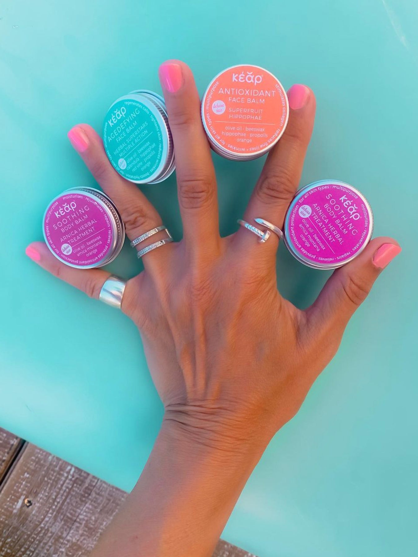 Releve Fashion Kear Candy Balms Bundle Clean Beauty Animal-Friendly, Cruelty-Free Skincare Made in Greece Sustainable Ethical Brand Purchase with Purpose Shop for Good