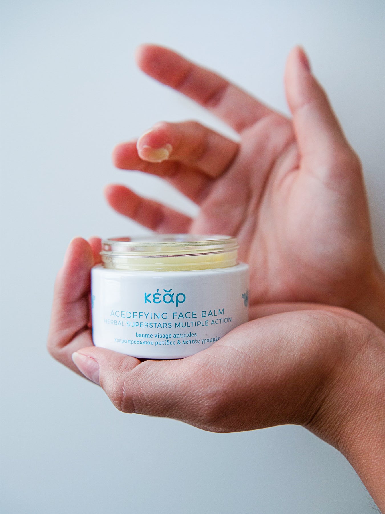 Releve Fashion Kear Agedefying Face BalmClean Beauty Animal-Friendly, Cruelty-Free Skincare Made in Greece Sustainable Ethical Brand Purchase with Purpose Shop for Good