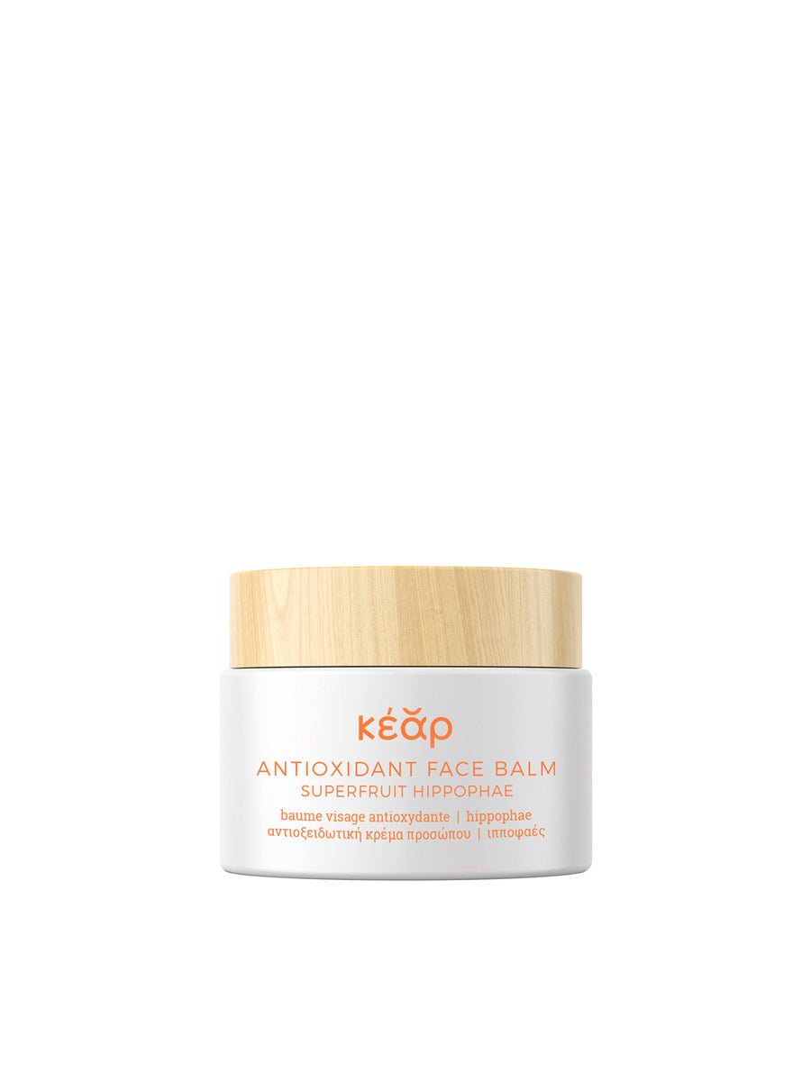 Releve Fashion Kear Antioxidant Face Balm Clean Beauty Animal-Friendly, Cruelty-Free Skincare Made in Greece Sustainable Ethical Brand Purchase with Purpose Shop for Good