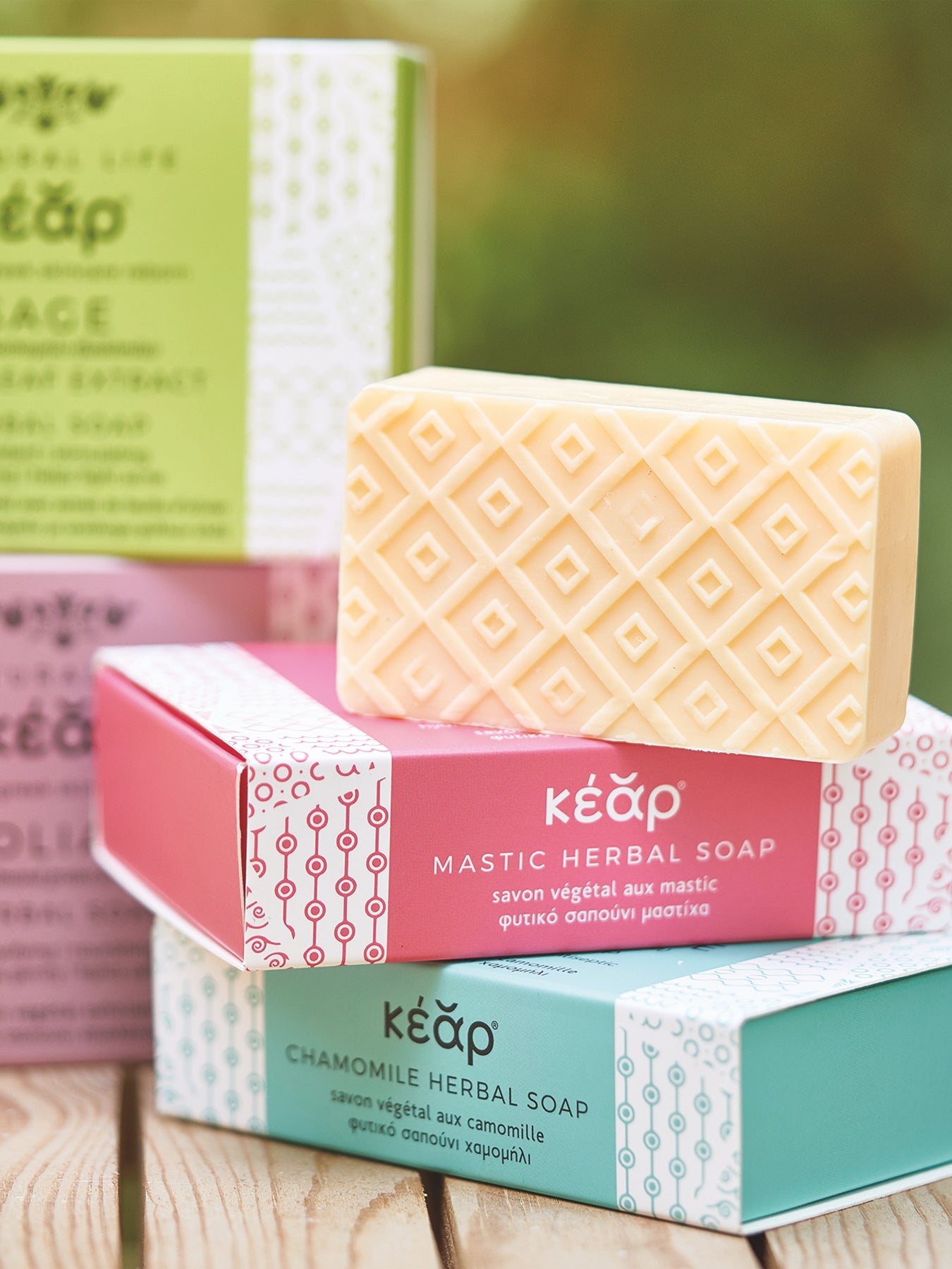 Releve Fashion Kear Chamomile Herbal Soap Clean Beauty Animal-Friendly, Cruelty-Free Skincare Made in Greece Sustainable Ethical Brand Purchase with Purpose Shop for Good