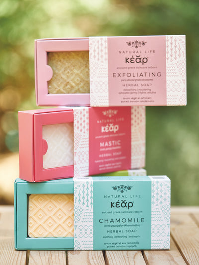Releve Fashion Kear Mastic Herbal Soap Clean Beauty Animal-Friendly, Cruelty-Free Skincare Made in Greece Sustainable Ethical Brand Purchase with Purpose Shop for Good