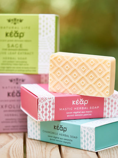 Releve Fashion Kear Herbal Soap Bundle Clean Beauty Animal-Friendly, Cruelty-Free Skincare Made in Greece Sustainable Ethical Brand Purchase with Purpose Shop for Good