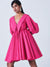 Sada Bahar Dress, Hot Pink
