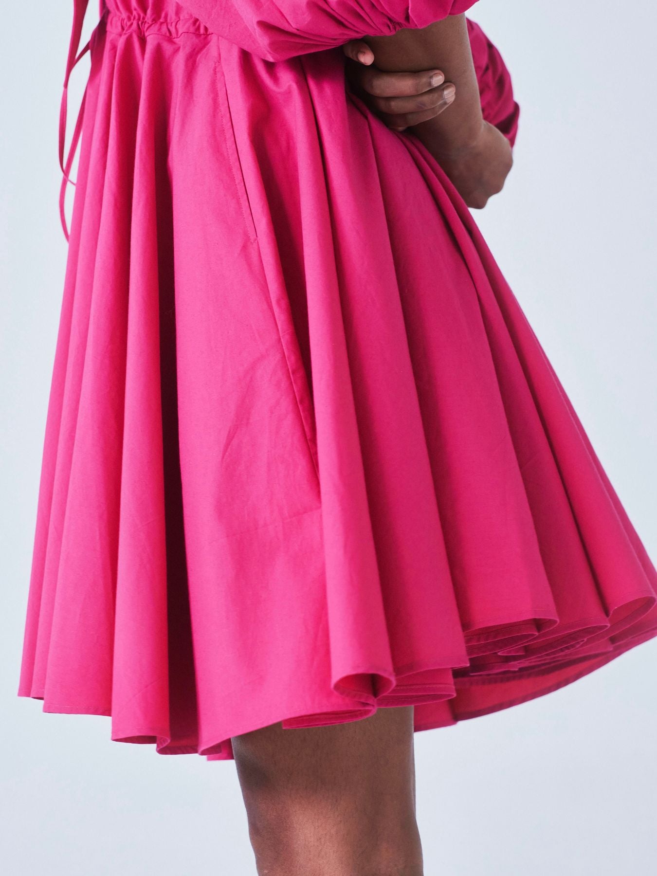 Relev Fashion | Little Things Studio Sada Bahar Dress, Hot Pink Relev Fashion | Little Things Studio Sada Bahar Dress, Hot Pink
