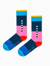 Releve Fashion Look Mate Graphic Socks 2.0 Designed by Benjamin Craven Sustainable Fashion Brand Ethical Designers Conscious Accessories Purchase with Purpose Shop Now for Good