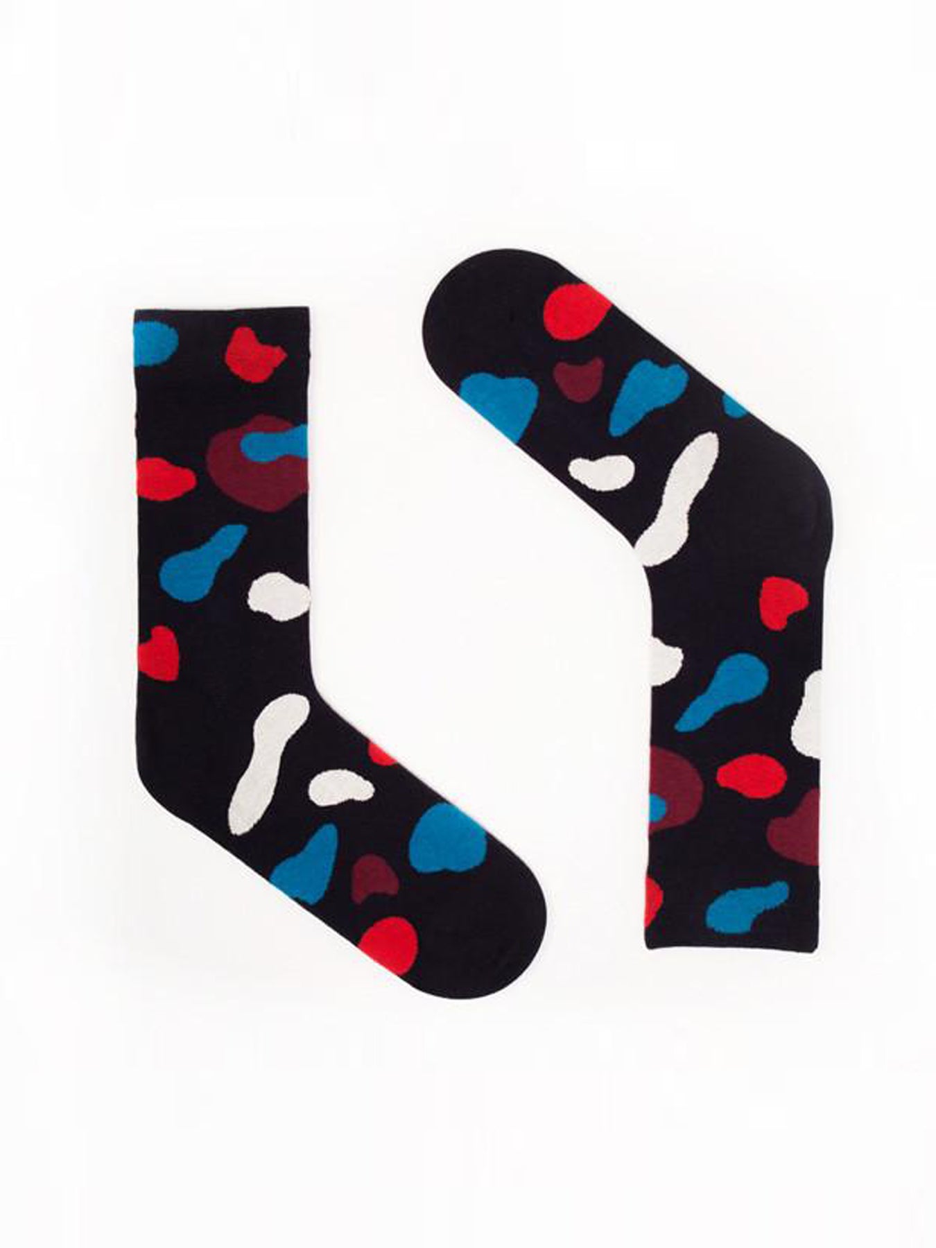 Releve Fashion Look Mate Graphic Socks Hey Flake Designed by Hey Sustainable Fashion Brand Ethical Designers Conscious Accessories Purchase with Purpose Shop Now for Good