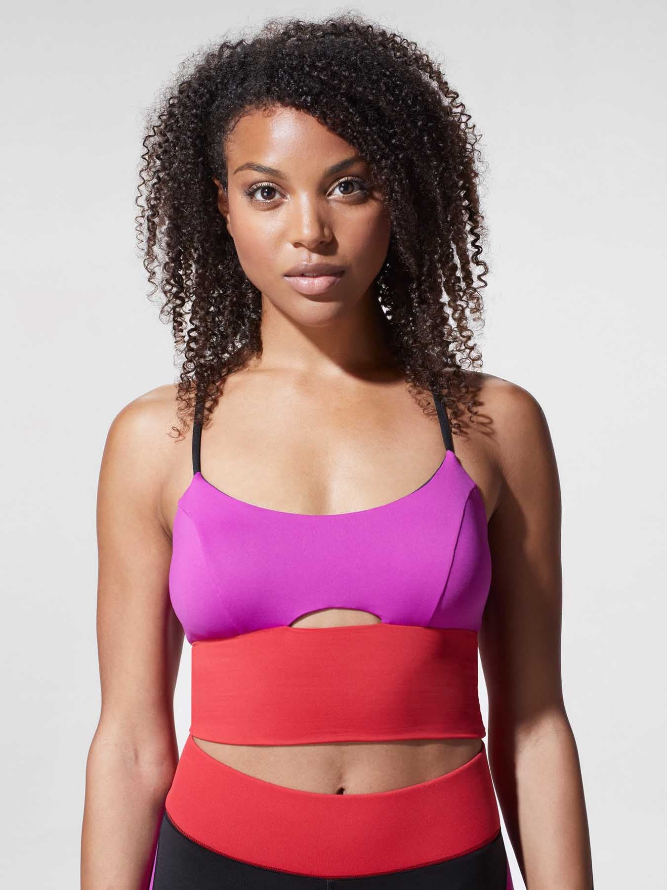 Alba Crop Top, Blaze