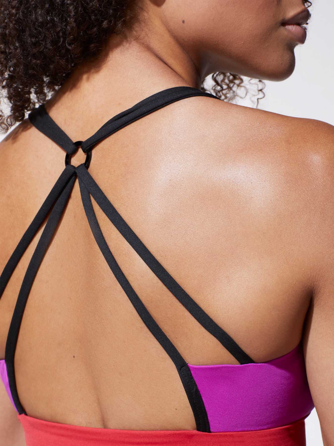 Releve Fashion Michi Black White Alba Crop Top Ethical Designer Brand Sustainable Fashion Athleisure Activewear Athleticwear Positive Luxury Brands to Trust Purchase with Purpose Shop for Good