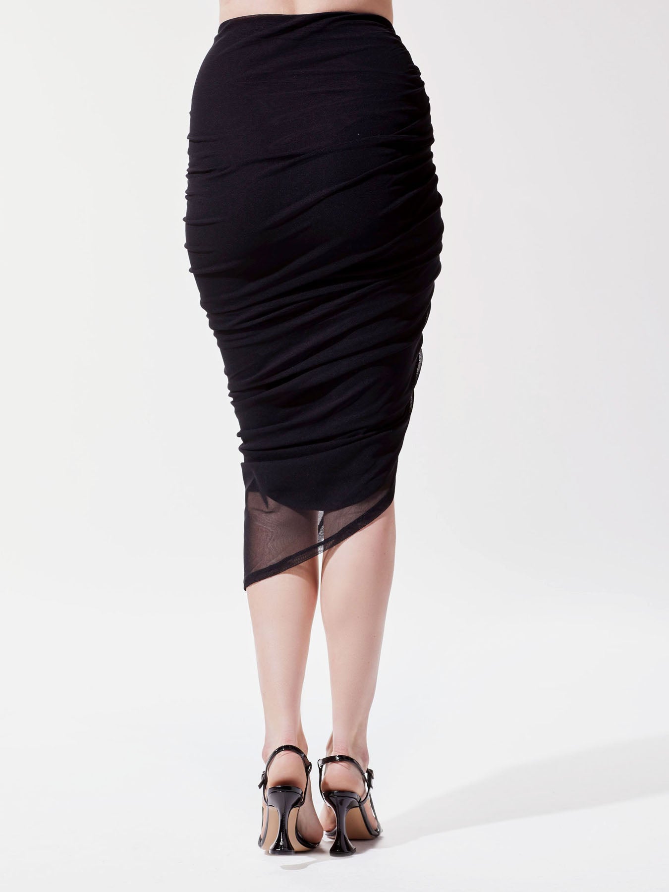 Releve Fashion Michi Black Shade Skirt Ethical Designer Brand Sustainable Fashion Athleisure Activewear Athleticwear Positive Luxury Brands to Trust Purchase with Purpose Shop for Good