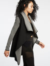 Releve Fashion Michi Dusk Wrap Jacket Black Activewear Athleisure Wear Ethical Designers Sustainable Fashion Brands Purchase with Purpose Shop for Good