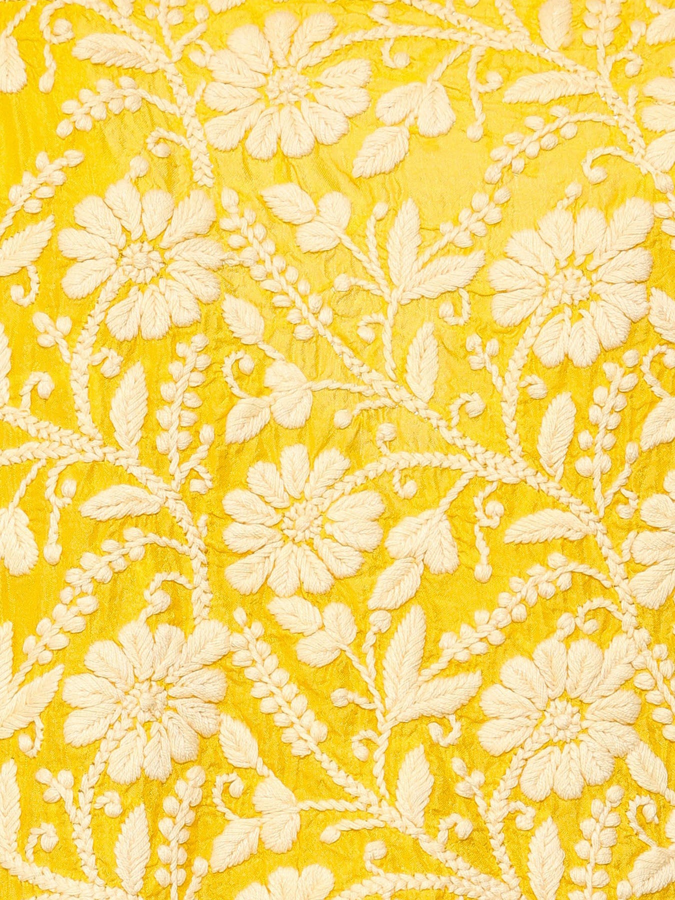 Releve Fashion Muzungu Sisters Yellow Embroidered Silk Dress Ethical Designers Sustainable Fashion Brand Handmade Artisanal Positive Fashion Purchase with Purpose Shop for Good